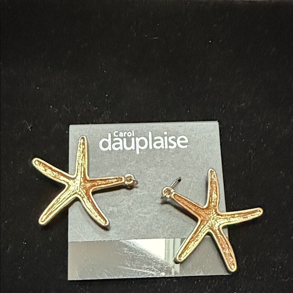 Carol Dauplaise Starfish Earrings - Picture 2 of 2